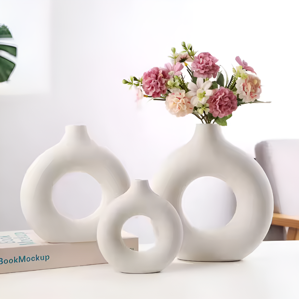 Orion – Vase en céramique texturé et minimaliste