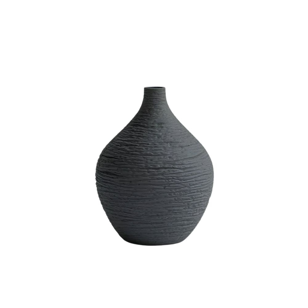 Orion – Vase en céramique texturé et artisanal