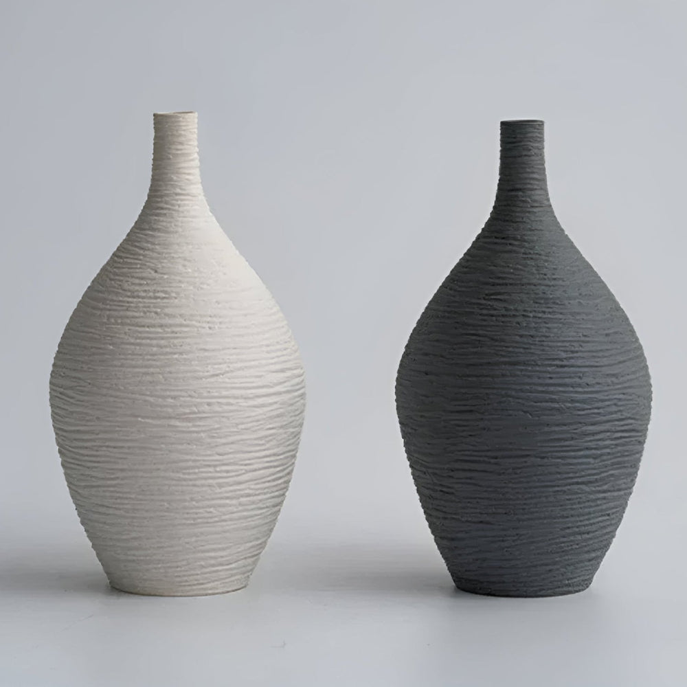 Orion – Vase en céramique texturé et artisanal
