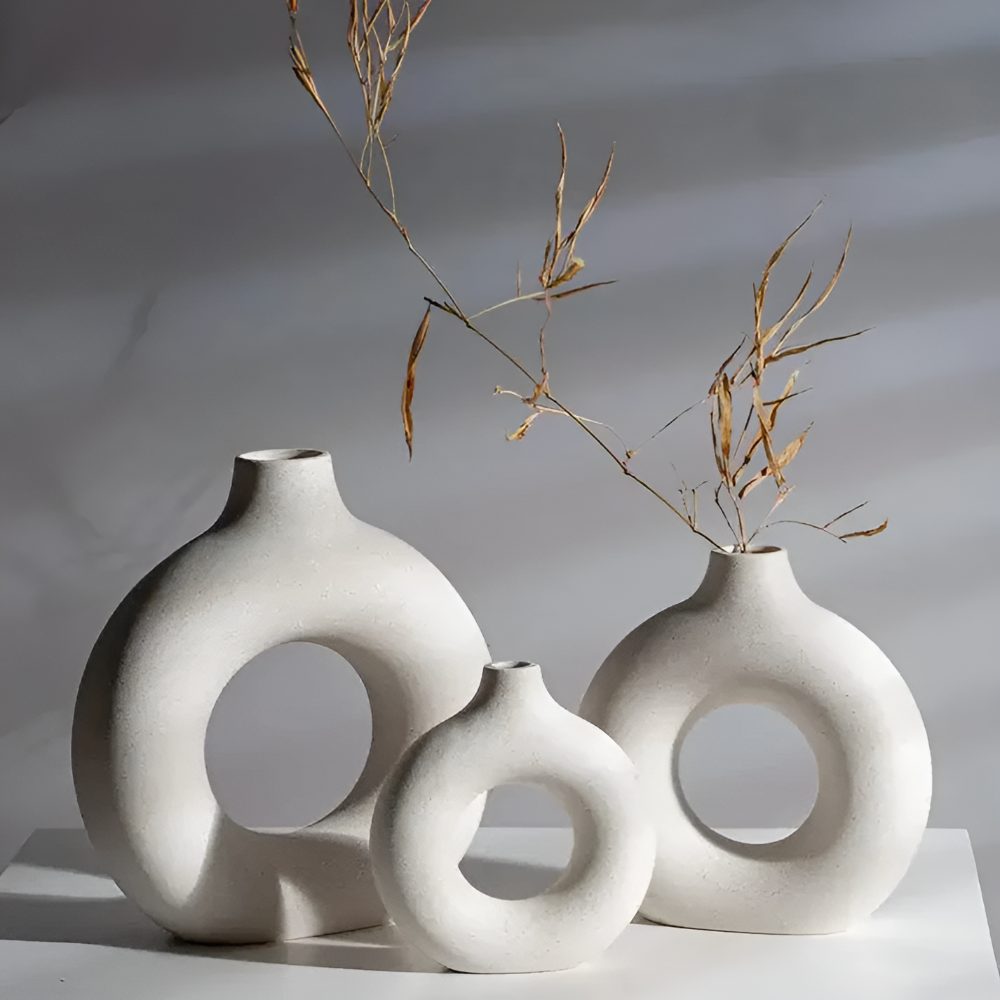 Orion – Vase en céramique texturé et minimaliste