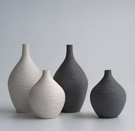 Orion – Vase en céramique texturé et artisanal