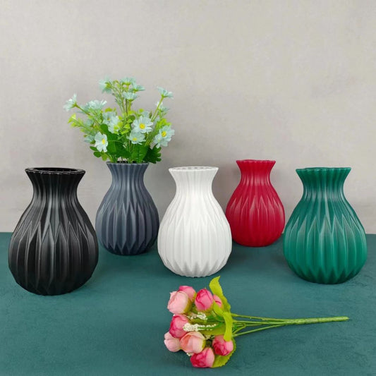 Orion – Vase texturé en céramique effet ondulé