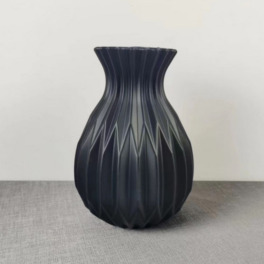 Orion – Vase texturé en céramique effet ondulé