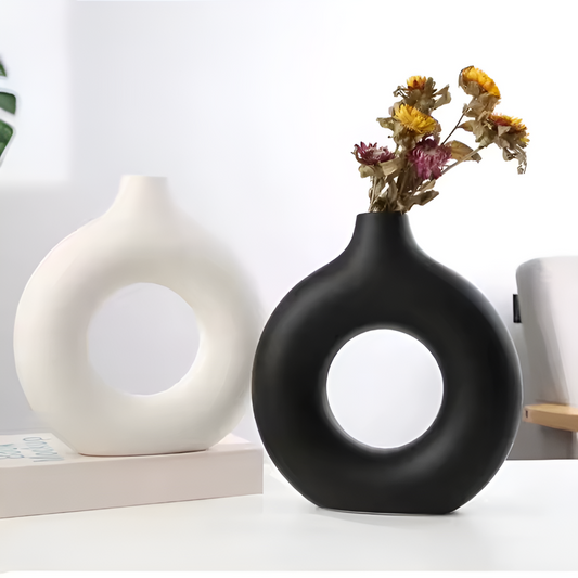 Orion – Vase en céramique texturé et minimaliste