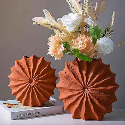 Lunara – Vase en céramique texturé